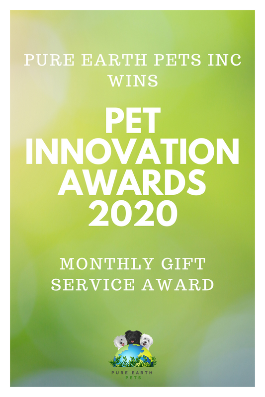 PURE EARTH PETS WINS PET INNOVATION AWARDS 2020